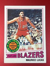 1977-78 Topps - Maurice Lucas #80 White Back
