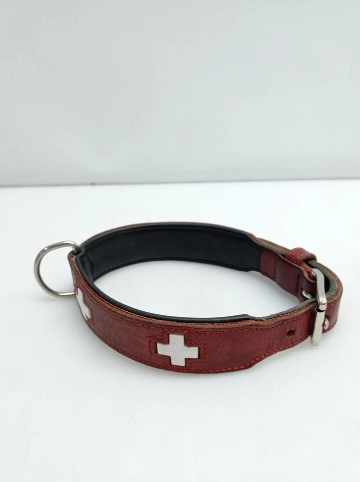 Hundehalsband Hunter Swiss 41-49 cm Rot/Schwarz - Bild 3 von 4