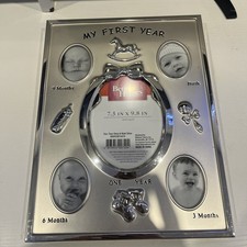 Baby MY FIRST YEAR Better Homes  Gardens Photo Frame Birth 3-6-9 Months 1 Year