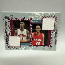 2006-07 Topps Luxury Box -  Dual Patch Chauncey Billups, Tayshaun Prince /299