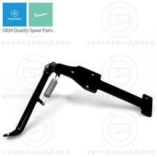 CAVALLETTO LATERALE COMPLETO NERO PIAGGIO VESPA PX 150 E ELESTART 1984