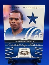 2006 Donruss Threads Marvin Harrison Century Stars Jersey Patch /250 Colts HOF