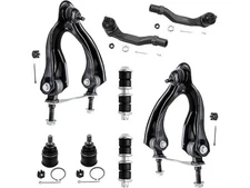 87YH46F Front Control Arm Ball Joint Tie Rod and Sway Bar Link Kit Fits Civic
