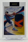 Tyson Beck x Karl-Anthony Towns Game Worn Knicks Logo Patch Auto Variation /8