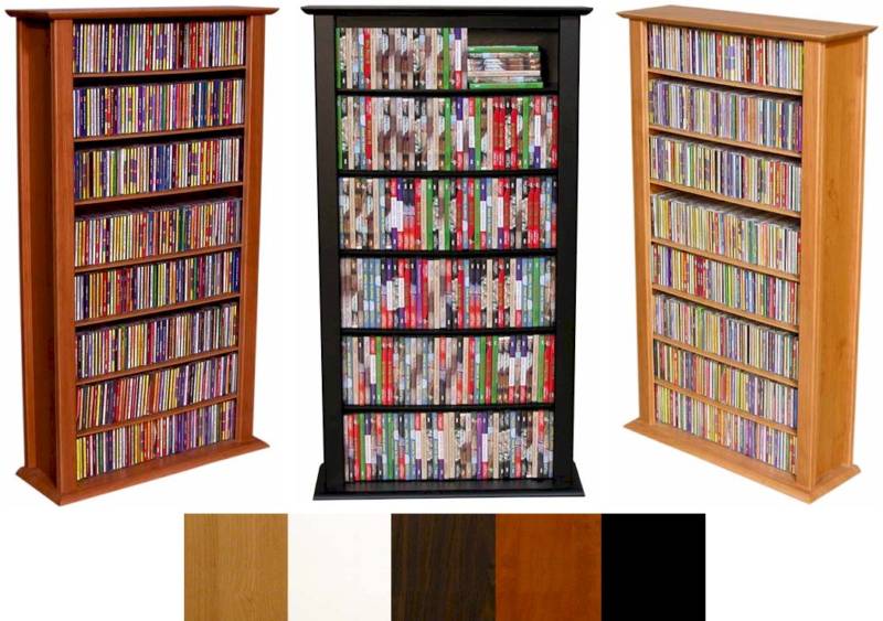 464 CD 234 DVD Tower DVD CD Rack Shelf 5 colors | eBay