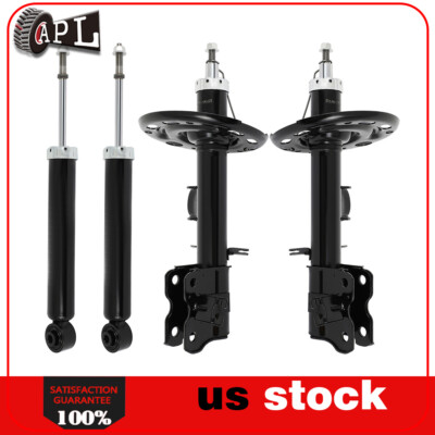 Front Pair Struts w/ Coil Spring Assembly For Ford Fusion 2013 2014