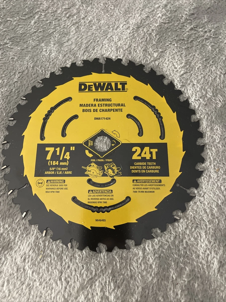 Dewalt circular saw blades 184mm deals