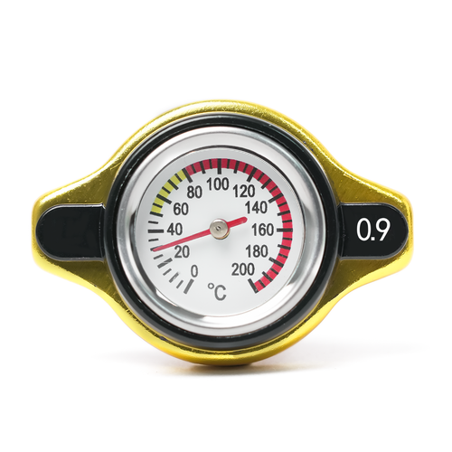 Small Head 0.9/1.1/1.3Bar Thermostatic Radiator Cap Cover Car Water Temp Gauge - Picture 17 of 36