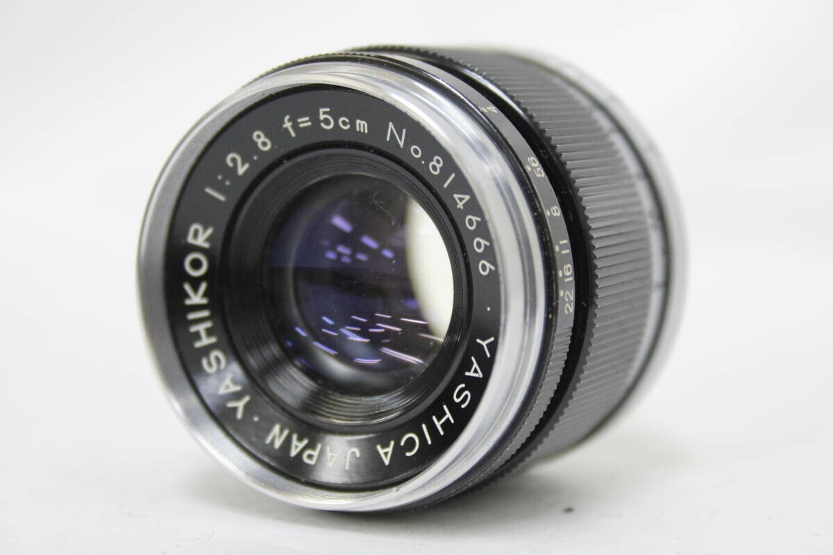 超美★YASHICA ヤシカ YASHIKOR 5cm 50mm f2.8 Lマ Yashica Yashikor 5cm (50mm) f/2.8 Leica L39 LTM Screw Mount
