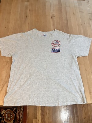 VINTAGE 1994 RAMONES / NY YANKEES LICENSED PROMO T-SHIRT SZ. XL 