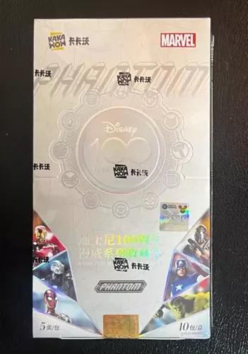 2024 Kakawow x Phantom Disney 100 Marvel Trading Card Sealed Box - Picture 2 of 2
