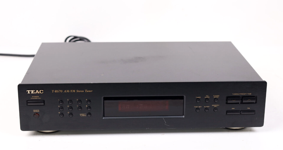 Teac T-R670 AM/ FM Stereo Tuner o928 | eBay