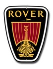 ROVER CAR MARQUE LOGO MACHINE CUT METAL SIGN. SIZE 14" X 12". GARAGE SIGN.