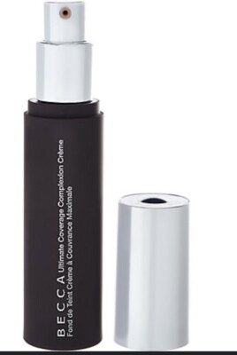 Becca- Ultimate Coverage Complexion Creme Foundation - TAN- 1.01 Fl Oz -NIB
