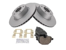 For 2015-2016 BMW X4 Brake Pad and Rotor Kit Rear 36449NMHJ Brake Rotor