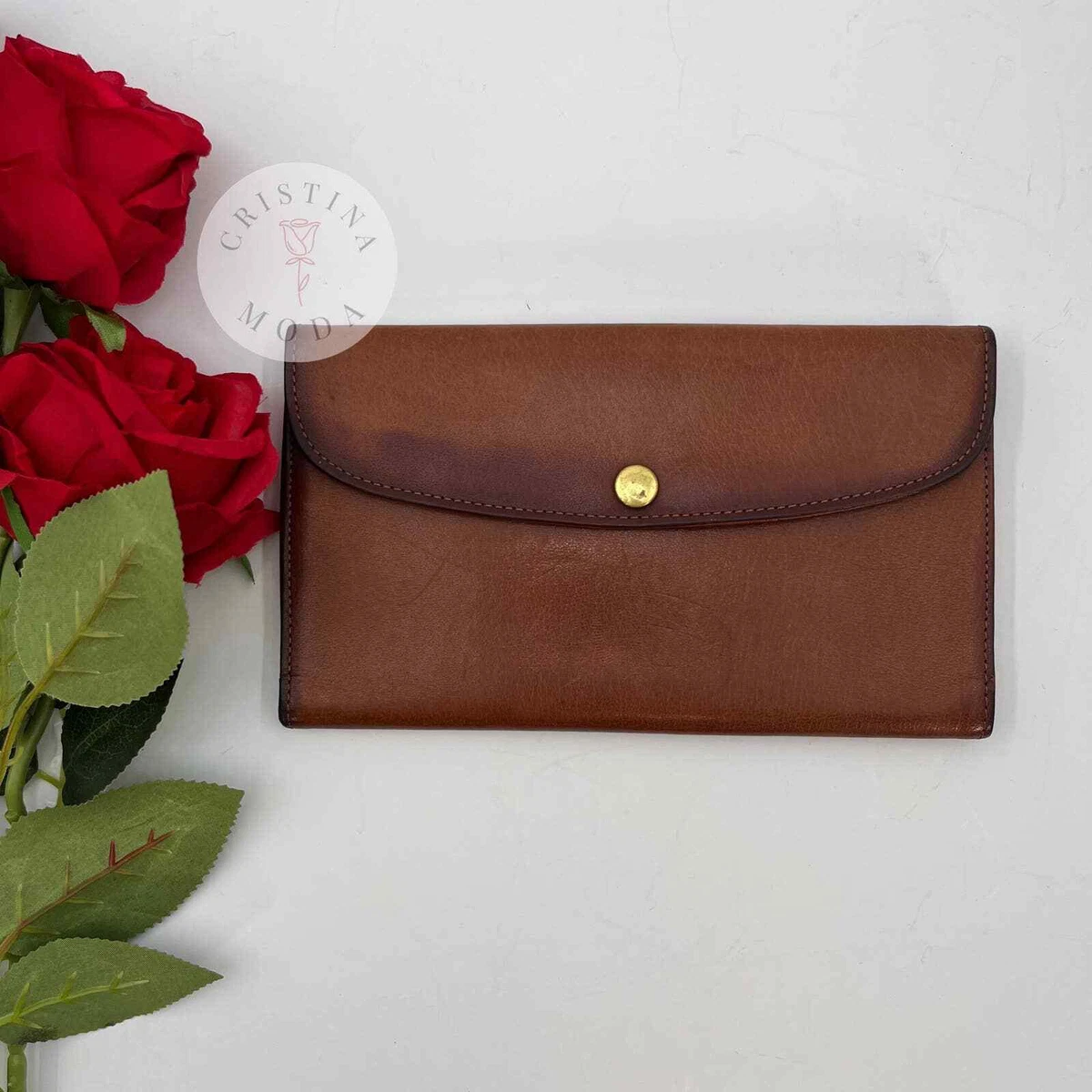 Coach british tan best sale wallet