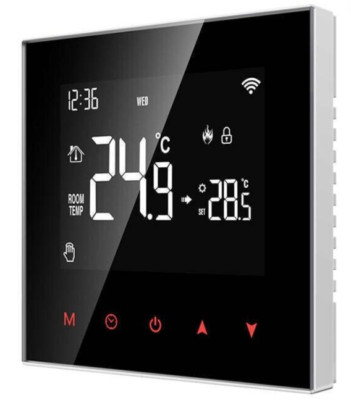 New Smart Boiler Heating Thermostat Avatto WT100 3A WiFi Tuya (86.5mm x 86.5mm)