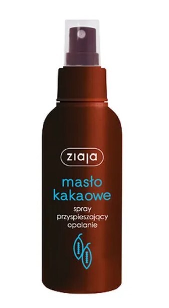 Ziaja Cocoa Butter  Tanning Accelerator Spray natural and solarium tanning 100ml