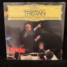 HENZE conducts HENZE - Tristan - Francesch - DG ST LP 1977 SEALED