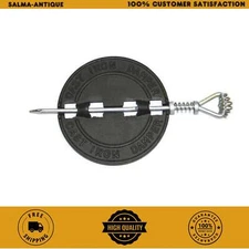 6 Inch Dia. Stove Pipe Cast Iron Damper for Single Wall Stovepipe