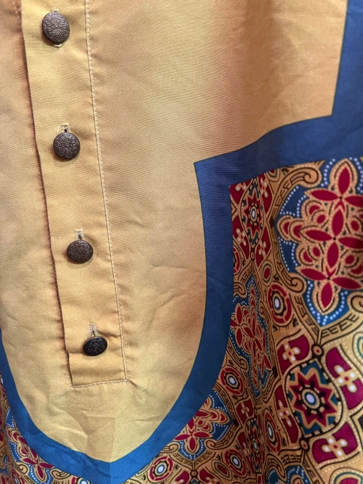 Disney Aladdins Alfombra Mágica Miembro del Elenco Unifom / Disfraz Camisa Utilería Foto 3 de 4