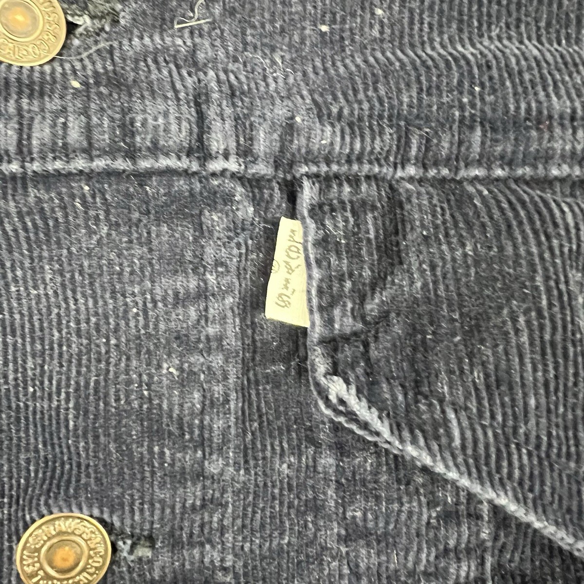 Vintage 70s Levis Corduroy Jacket Mens 42 Blue Made in USA Vintage 70s Levis Corduroy Jacket Mens 42 Blue Made in USA