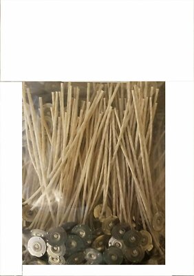 Eco 10 - Natural Cotton Candle Wick 6'' - 100pk