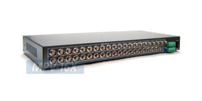 Premium 16-Channel Analog Video Multiplexer Split-Screen Video Processor