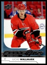 2017-18 Upper Deck Young Guns Lucas Wallmark Rookie Carolina Hurricanes #207