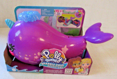 Polly pocket Sparkling Cove Adventure New In Beat Up Box