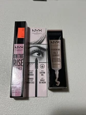 NYX On The Rise Primer Lash Booster (Primer). With Castor Oil + NYX Eyebrow Gel