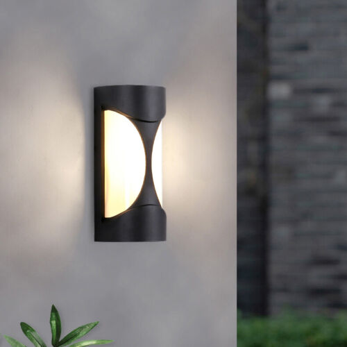 Outdoor/Indoor 6W LED Wall Sconce Light Fixture Waterproof Lamp Walkway Patio - Picture 2 of 11