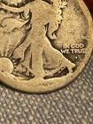 (#101367) Walking Liberty Half Dollar: 1916 S.  Key date.  AG!