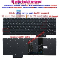 New US Backlit Keyboard For Lenovo Legion 5P-15ARH05H 5P-15IMH05 5P-15IMH05H