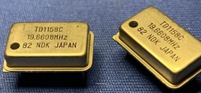 TD1158C 19.6608MHZ NDJ JAPAN CRYSTAL OSC NEW RARE LAST ONES QTY-1