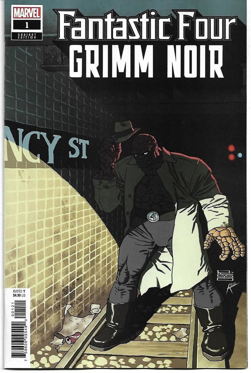 FANTASTIC FOUR GRIMM NOIR #1 RISSO VAR (MARVEL 2020) | eBay