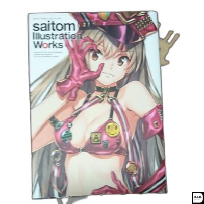 Saitom Illustration Works Original Vocaloid Novel Animation Etc  