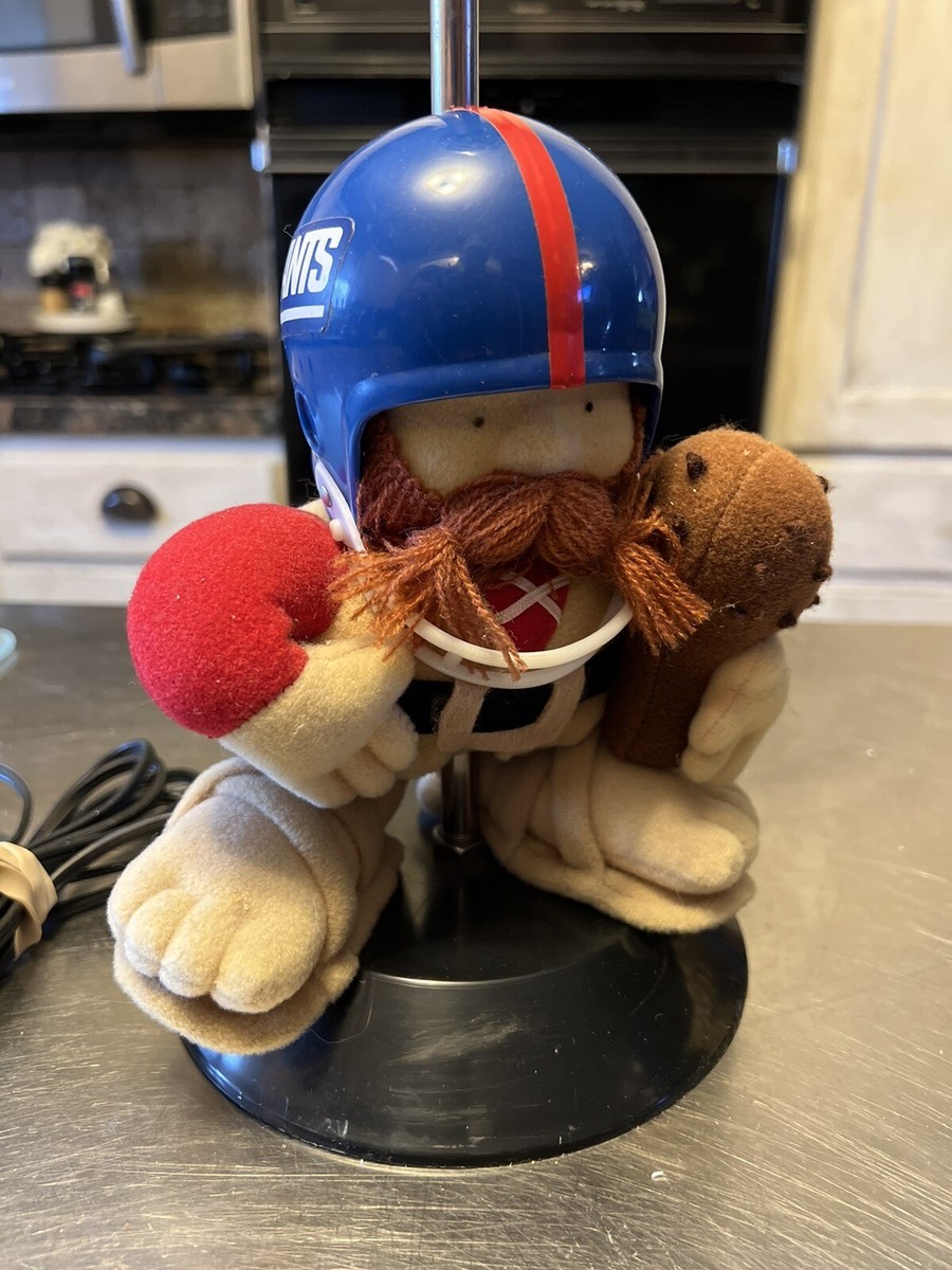 Rare Vintage 1983 New York Giants Huddles Mascot NFL Football Lamp