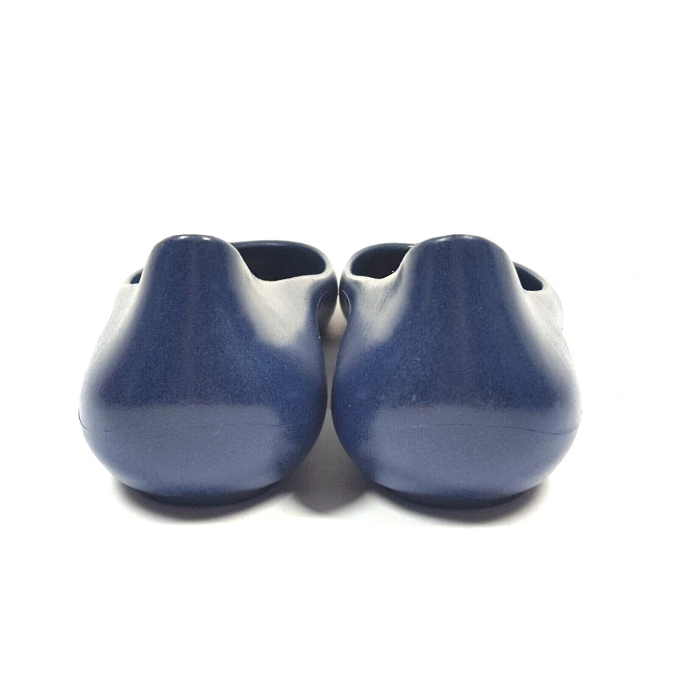 Oka B Womens Ballet Flats Blue Waterproof Comfort Casual Arch Support - Image 3 of 4