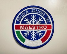 PATCH - SCUOLA ITALIANA  SPORT INVERNALI - 7,5 cm AD INCOLLARE O CON STRETCH