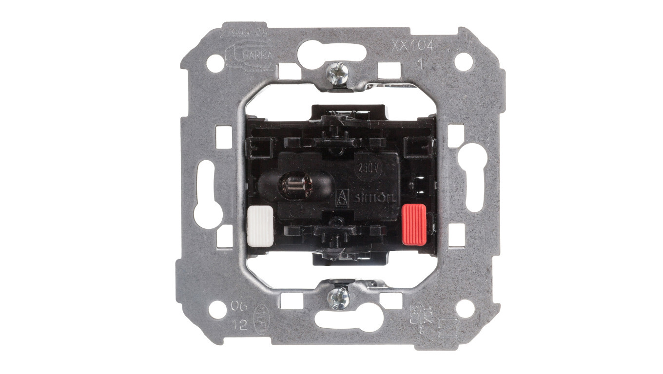 Simon 82 Single pole switch with backlight, mechanism 75104-39 /T2UK