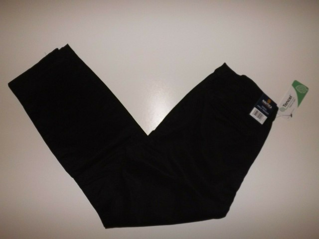 Nautica Womens Pants Black Tencel Ankle 