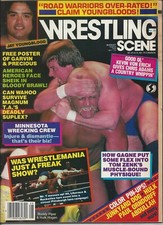 Wrestling Scene Magazine Aug 85 Kevin Von Erich Junkyard Dog  Hulk     W056