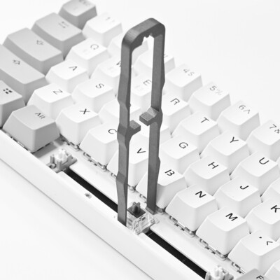 Switch Puller for Mechanical Keyboards - Ergonomic 1-Piece Solid Aluminum 