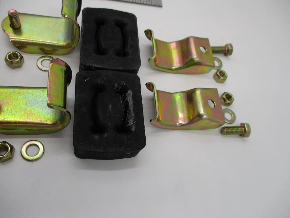 KIT DE SUSPENSIÓN DE MONTAJE SILENCIADOR ESCAPE PORSCHE 924S 944 TURBO 944S2 968 82 A 95 Foto 3 de 4