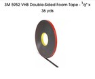 3M VHB #5952 ruban de mousse acrylique double face automobile 1/2" x 36 yards/108 pieds