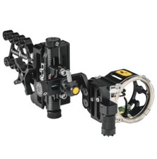 Trophy Ridge React Trio Pro 3-Pin .019 Fiber Right Hand Black Archery Bow Sight