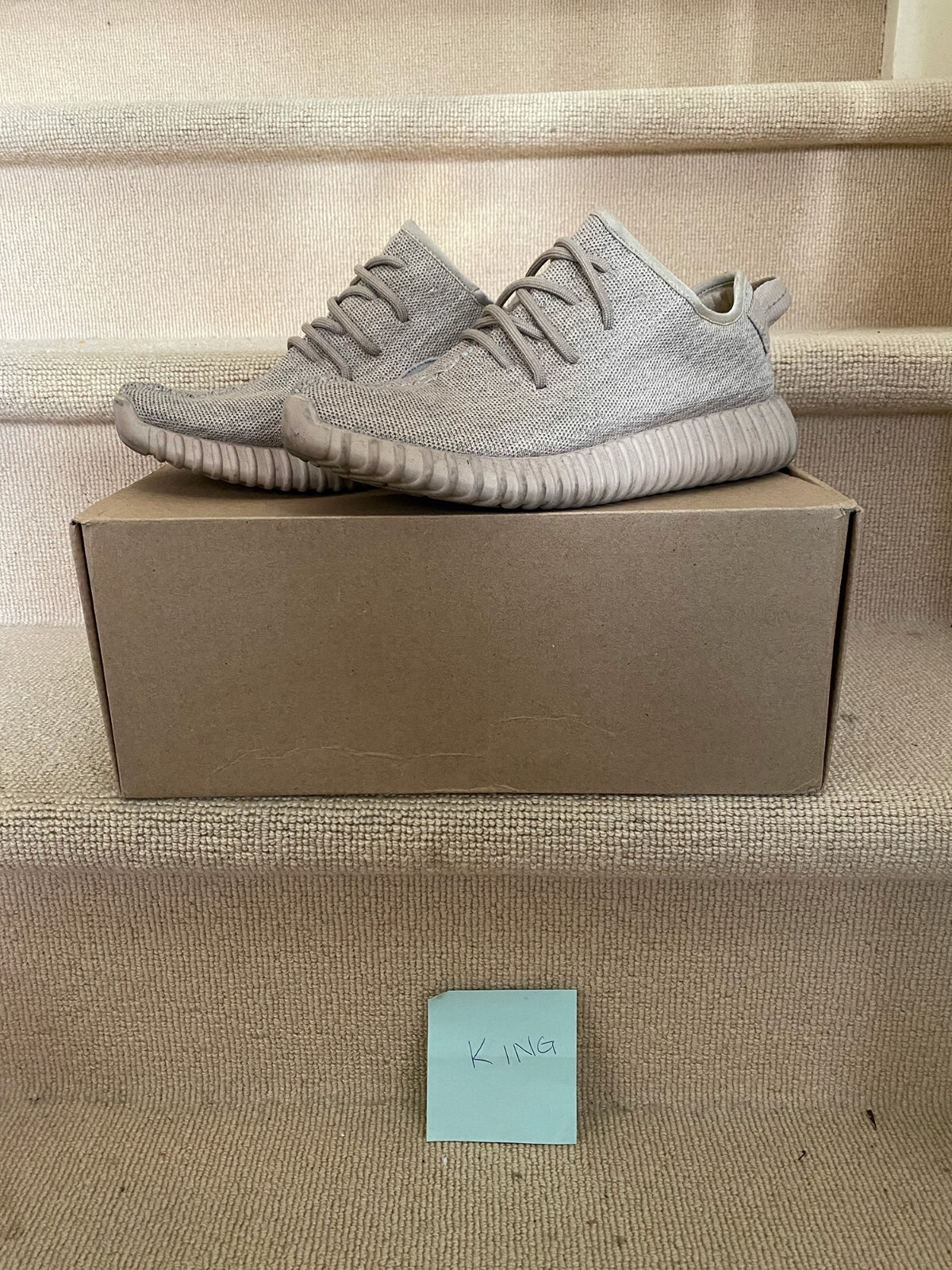 Authentic Adidas Yeezy 350 Boost Low Kanye West Oxford Tan US7