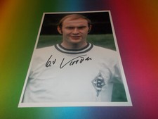 Horst Köppel DFB Borussia Mönchengladbach signed autograph 20x28 photo