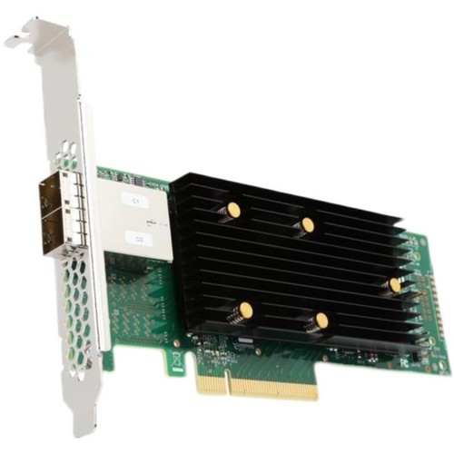 LSI HBA 9400-8E 1100-8E SAS3408 12Gb/s SATA IT Mode Controllers RAID Cards - Zdjęcie 2 z 6